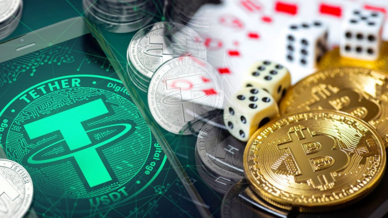 Casinos, criptomonedas, tether