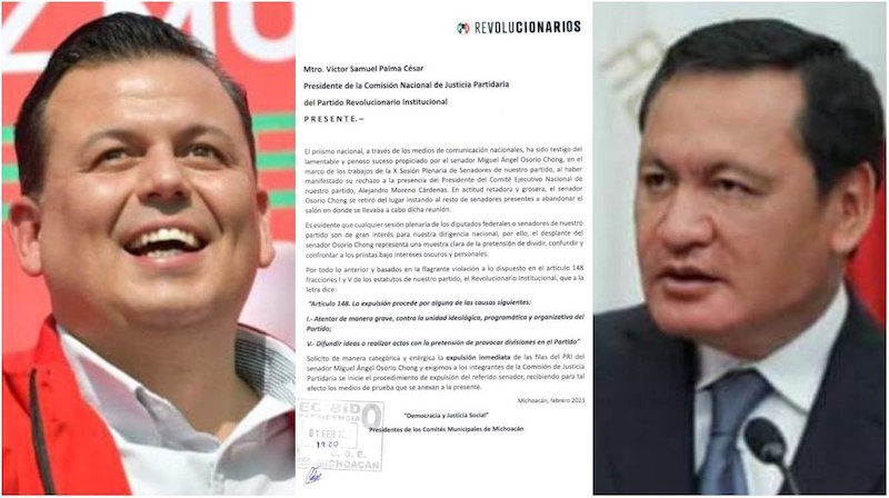 Los Suspirantes, Guillermo Valencia Reyes vs. Miguel Ángel Osorio Chong