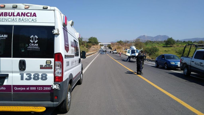 Accidente, Autopista Siglo XXI
