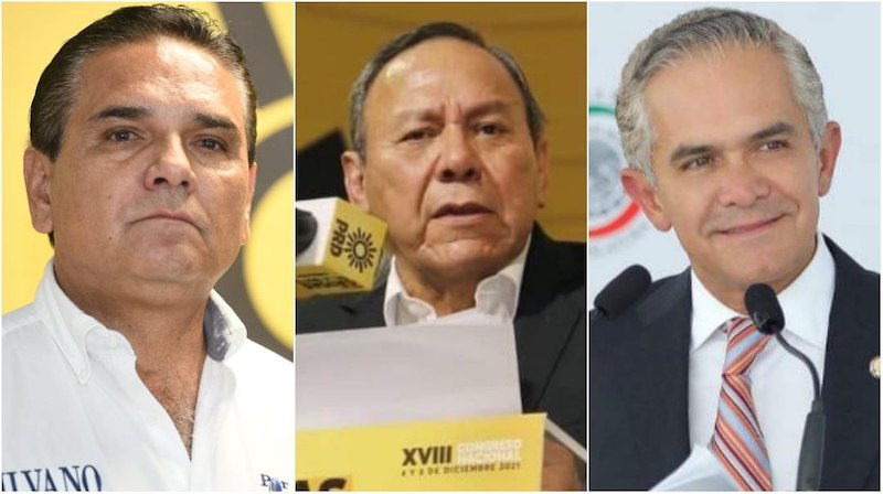 Los Suspirantes, Silvano Aureoles, Jesús Zambrano, Miguel Mancera
