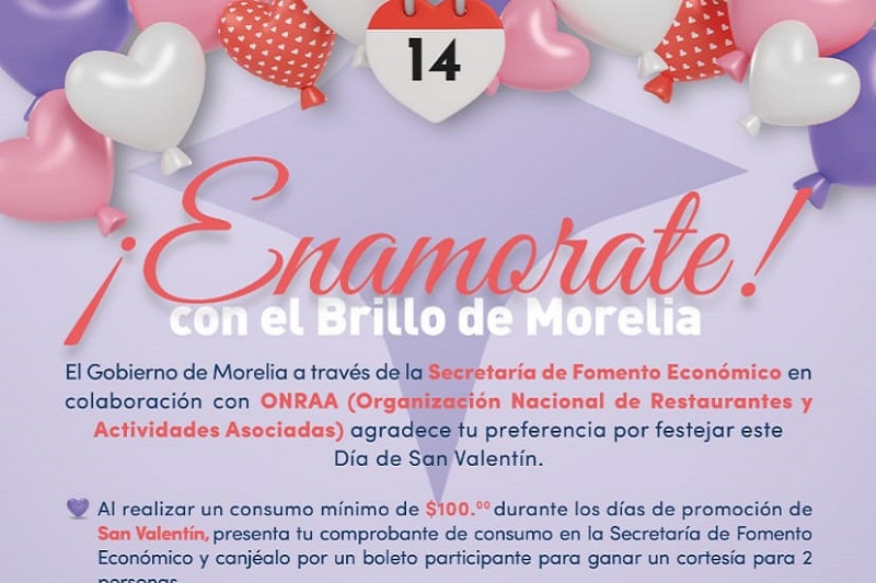 SEFECO, Día de San Valentín, Morelia