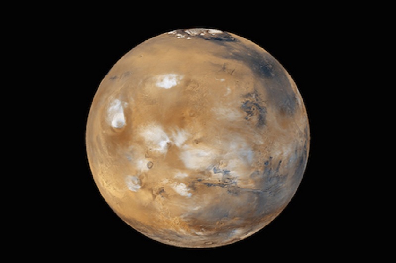 Marte, ‘cola’ magnética