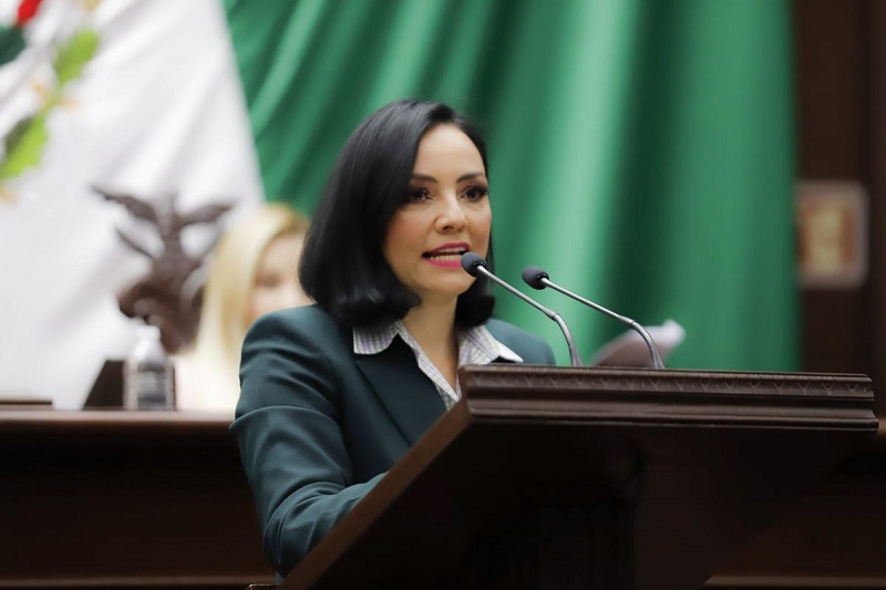 Adriana Hernández, Congreso de Michoacán