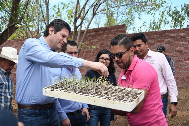 Huerto Comunitario, Morelia, Alfonso Martínez