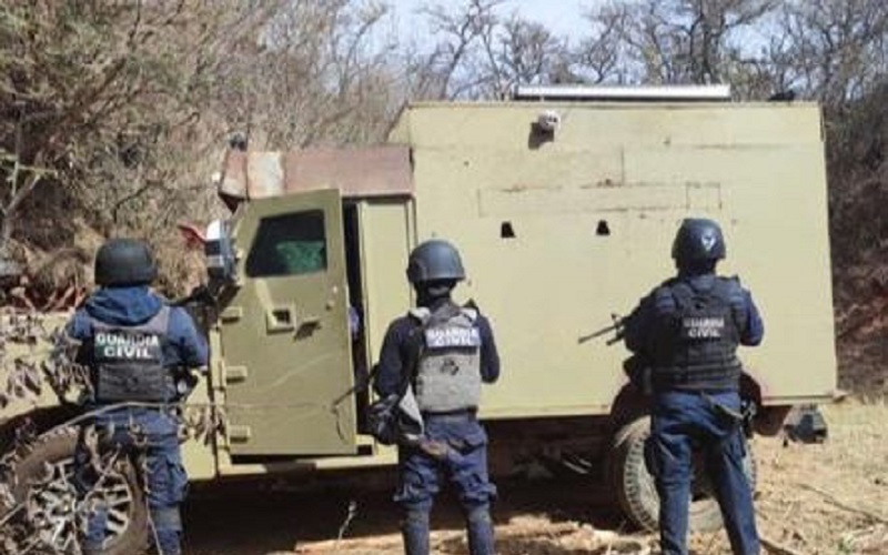 SSP, Michoacán, Vehículos blindados