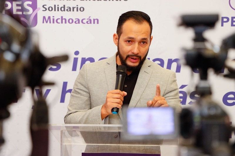 Eder López, PES Michoacán