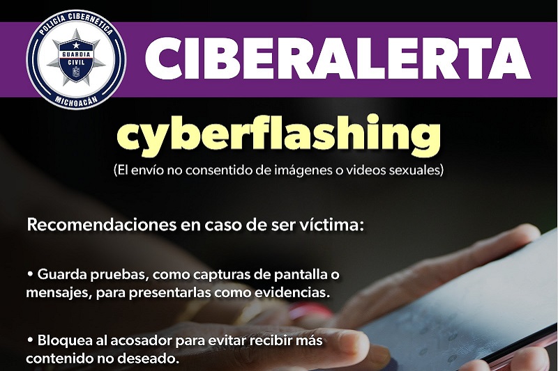 SSP, cyberflashing, Michoacán