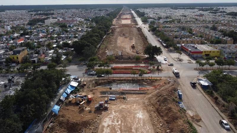Tren Maya, Piedra cubana