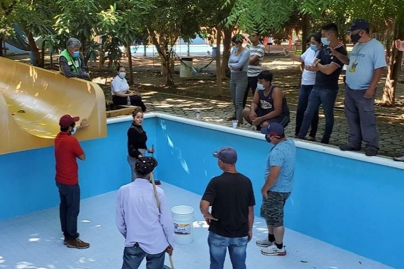 Coepris Michoacán, SSM, Limpieza de albercas