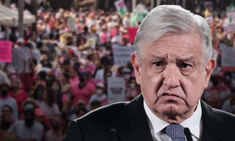 AMLO, contra marcha