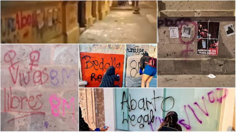 Vandalismo, abortistas