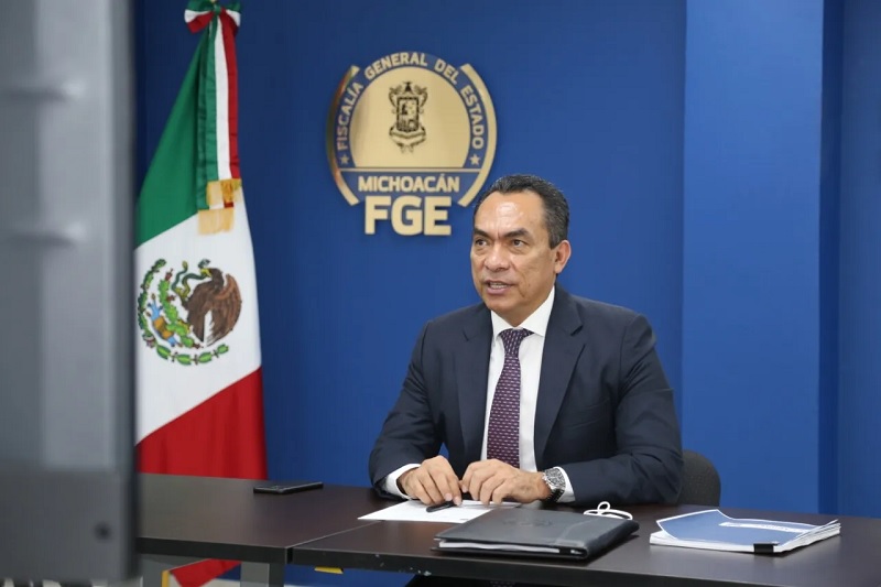 FGE, Combate a la extorsión, Michoacán