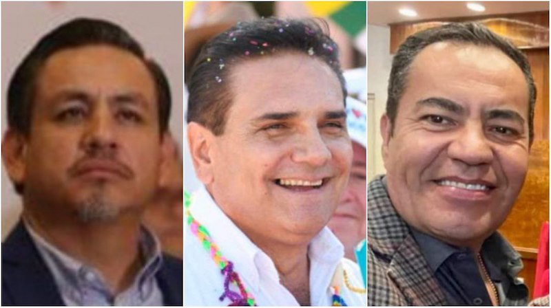 Los Suspirantes, Víctor Manríquez, Silvano Aureoles, Carlos Herrera