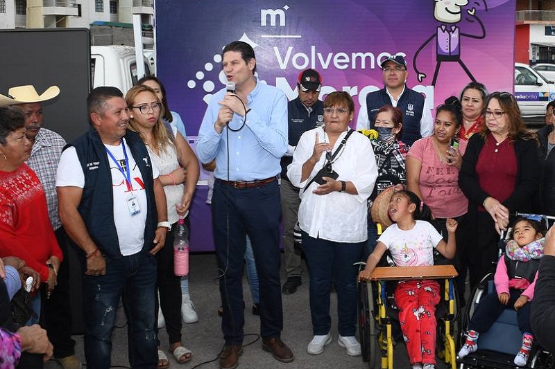 Alfonso Martínez, Zona oriente Morelia, Obras y servicios