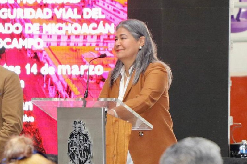 Mayela Salas, Ley de Movilidad Vial, Michoacán