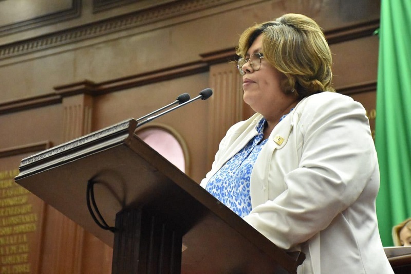 Julieta García, Congreso de Michoacán, IMSS