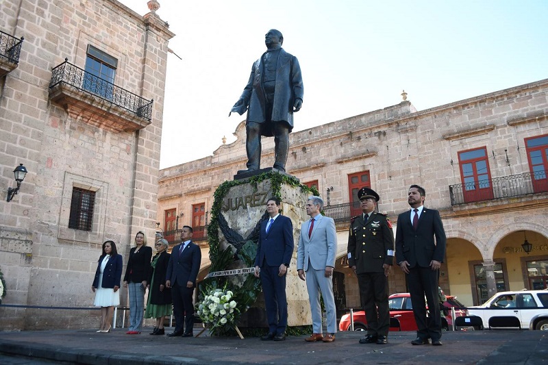 Natalicio de Juárez, Morelia