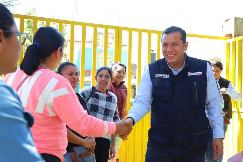 Juan Carlos Barragán, Morena, Rehabilitación de escuelas