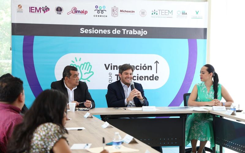 Elías Ibarra Torres, Eduardo Orihuela Estefan, Teresa Mora Covarrubias