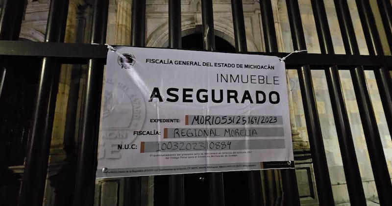 Aseguran la Monumental de Morelia