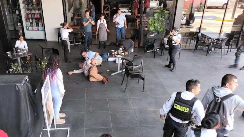 Ataque armado, Plaza U,Morelia
