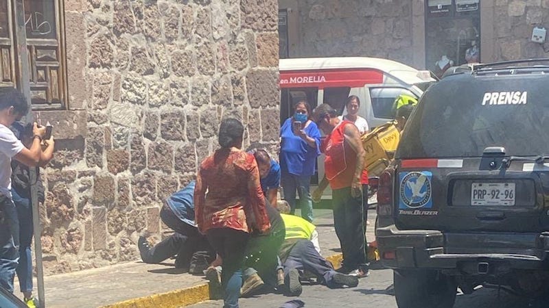 Aseguran a agresor en Morelia
