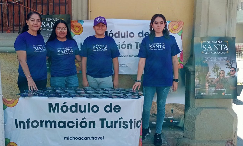 Semana Santa Michoacán, Módulos de información