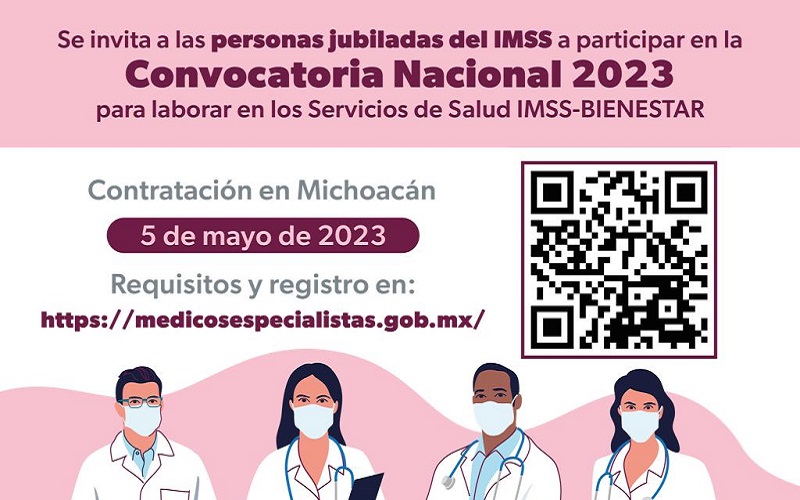 IMSS y SSM, Jubilados, Michoacán