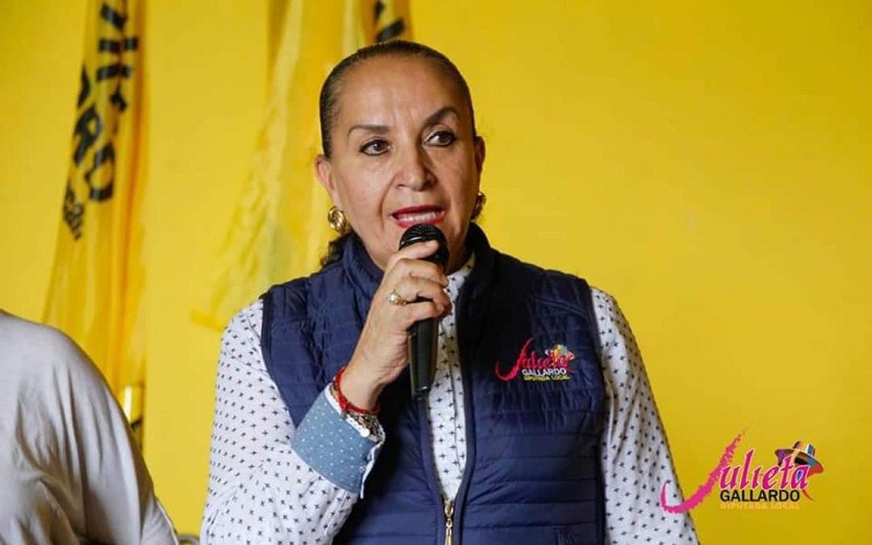 Julieta Gallardo, 34 aniversario del PRD