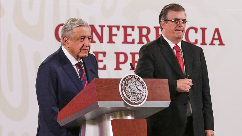Ebrard, AMLO