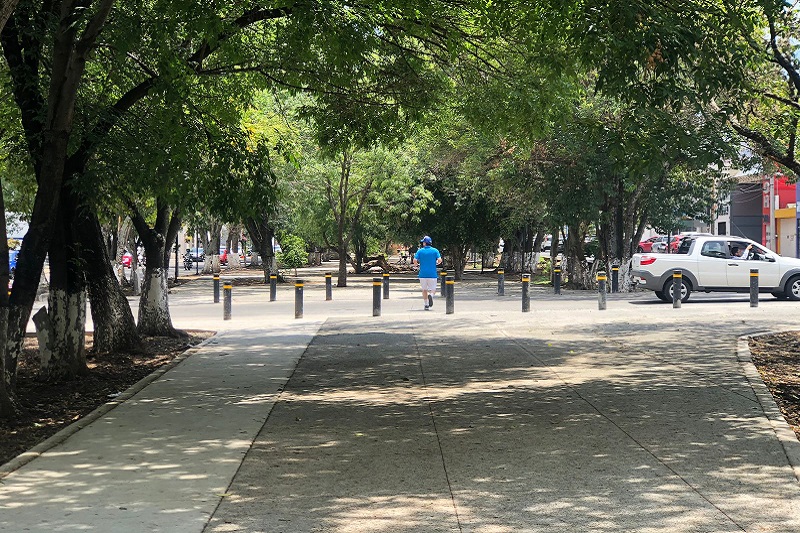 Boulevard García de León, Morelia, Parque Lineal