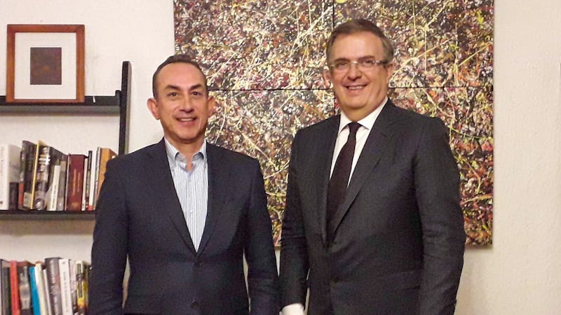 Antonio Soto Sánchez, Marcelo Ebrard Casaubón