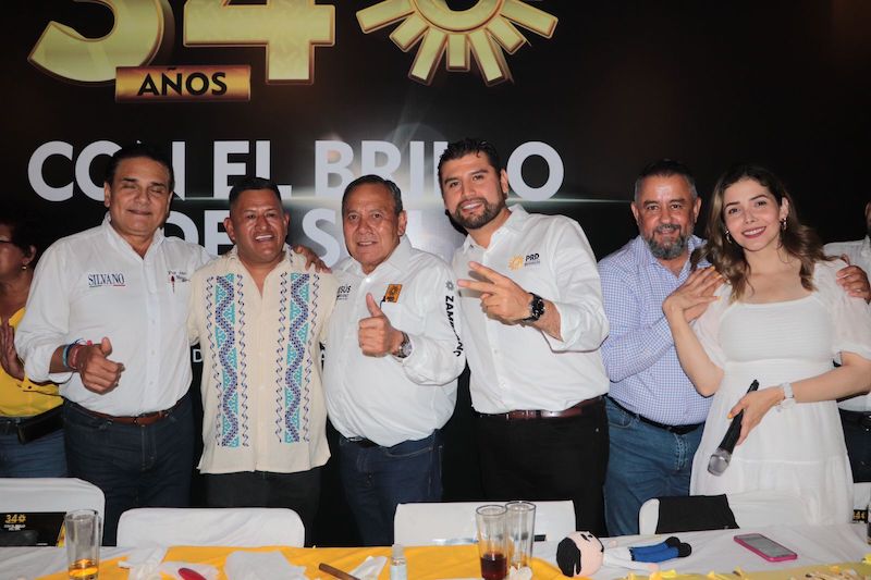 PRD, 34 Aniversario