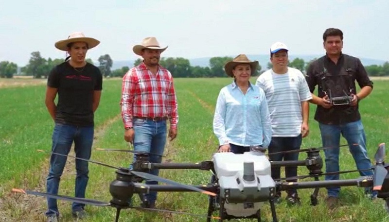 Julieta Gallardo, Apoyo al campo, Michoacán