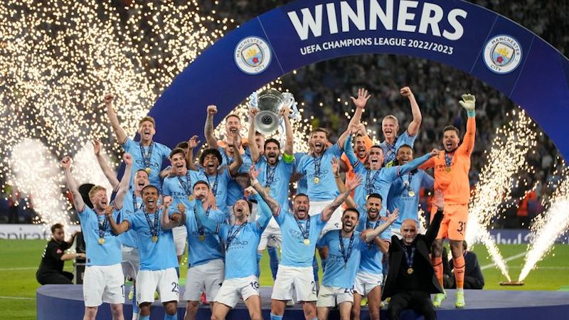 Manchester City, campeón, Champions League