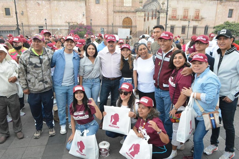 Claudia Sheinbaum, Morenistas, Morelia