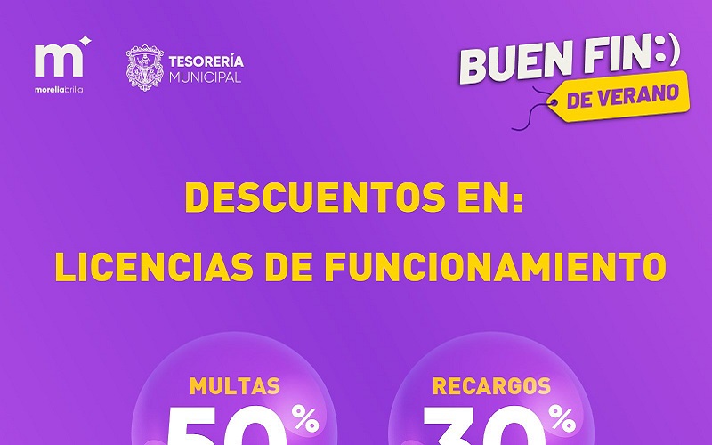 Descuentos, Impuestos municipales, Morelia