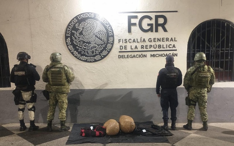 Marihuana, SSP, Michoacán, Zitácuaro