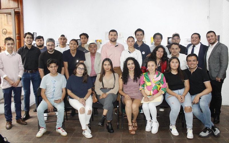 Octavio Ocampo, jóvenes