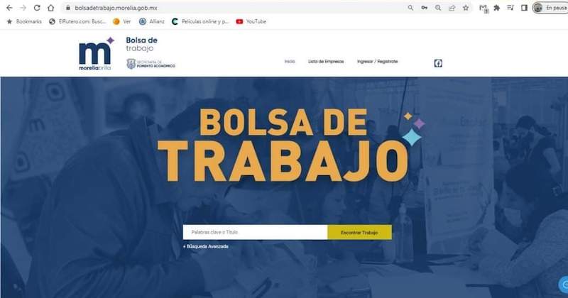 Bolsa de Trabajo, Morelia