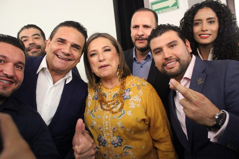 PRD Michoacán, Respaldo a Xóchitl Gálvez