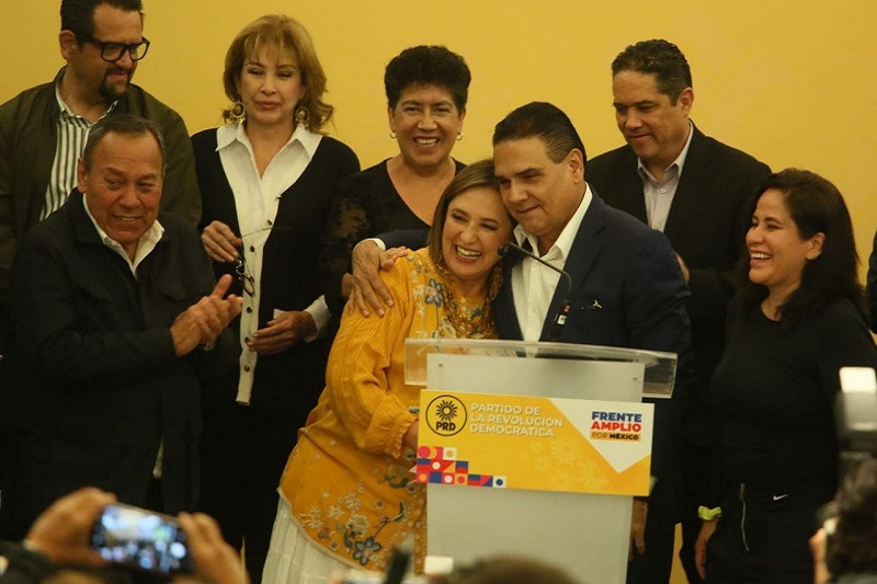 Silvano Aureoles, PRD, Respaldo a Xóchitl Gálvez