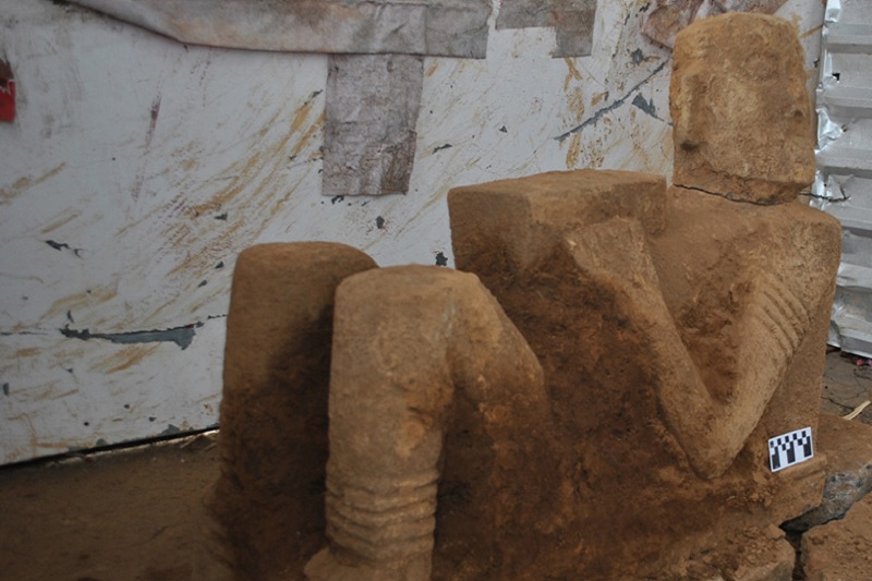 INAH, Michoacán, Chac Mool