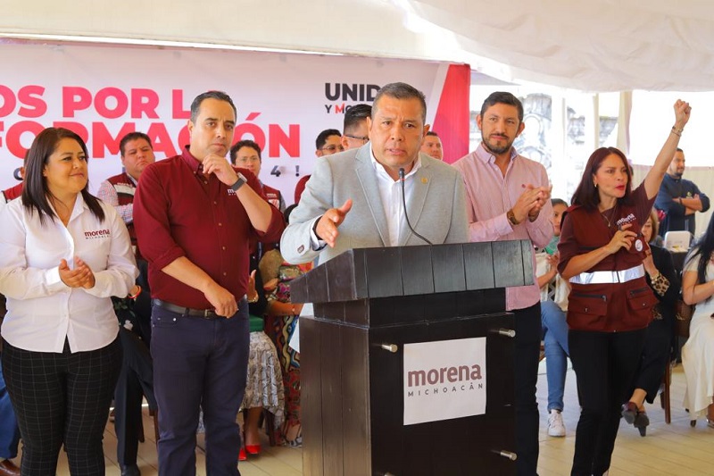 Juan Carlos Barragán, Morena, Morelia