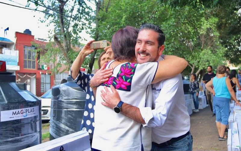 Hugo Servín, Morelia, Apoyos