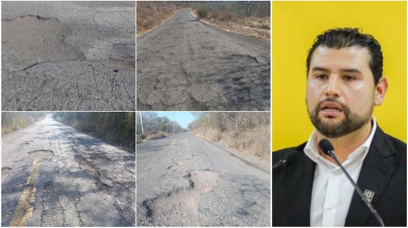 Octavio Ocampo Córdova, carreteras