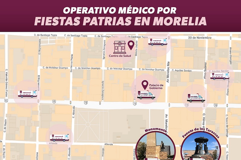 SSM Mihoacán, Fiestas patrias