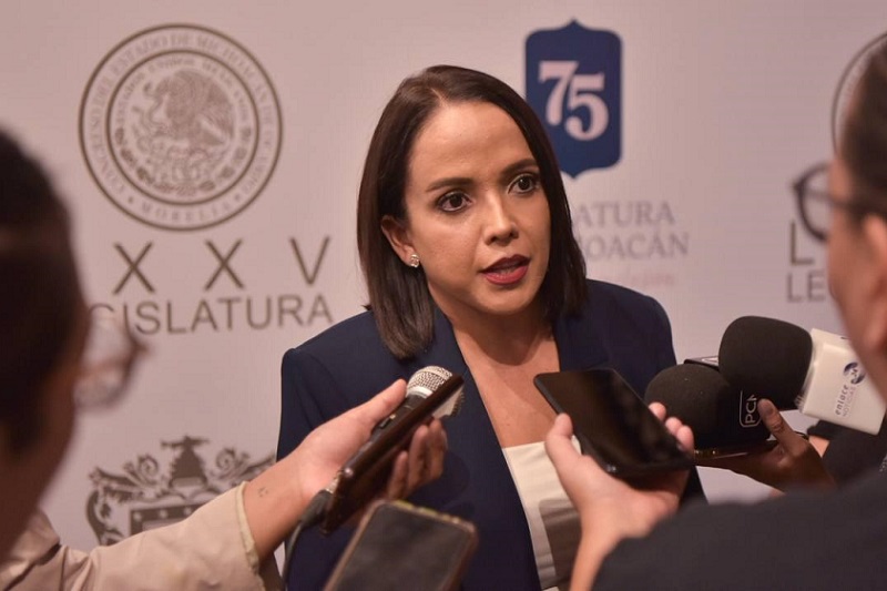 Andrea Villanueva, Morelia, Inseguridad, Congreso de Michoacán