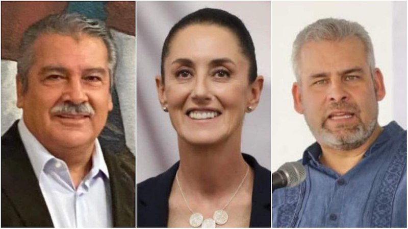 Los Suspirantes, Raúl Morón, Claudia Sheinbaum, Alfredo Ramírez Bedolla