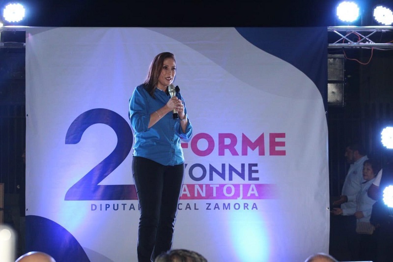 Ivonne Pantoja, Segundo Informe Legislativo,